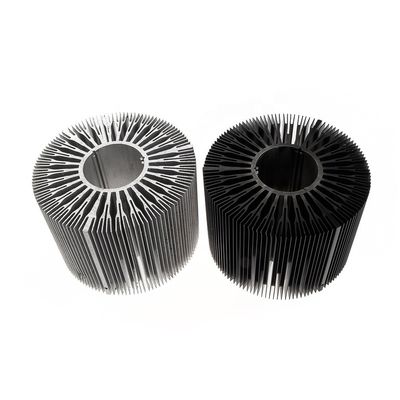 Extruded 6063 অ্যালুমিনিয়াম এক্সট্রুশন প্রোফাইল LED জন্য বিরোধী জারা