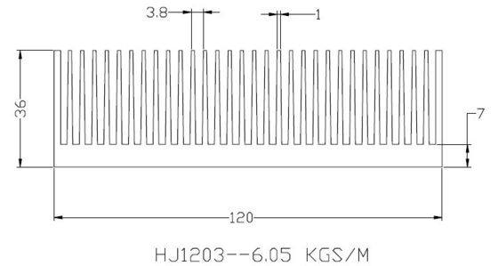 কপার টিউব 120x36x150MM সহ অ্যানোডাইজিং ওয়াটার কুল হিট সিঙ্ক