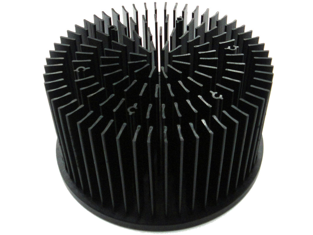 LED Anticorrosive 160x82mm জন্য RoHS অ্যালুমিনিয়াম নকল হিট সিঙ্ক